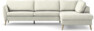 County - 2,5-sits soffa med divan höger - Vit