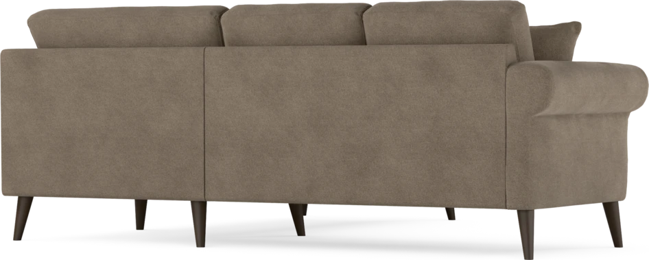 Eden - Hörnsoffa, 2+2-sits - Brun
