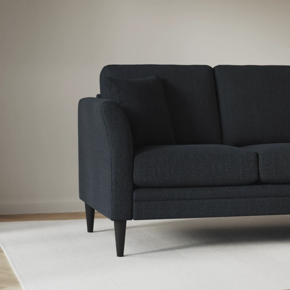 Eden - Hörnsoffa, 1+3-sits - Blå