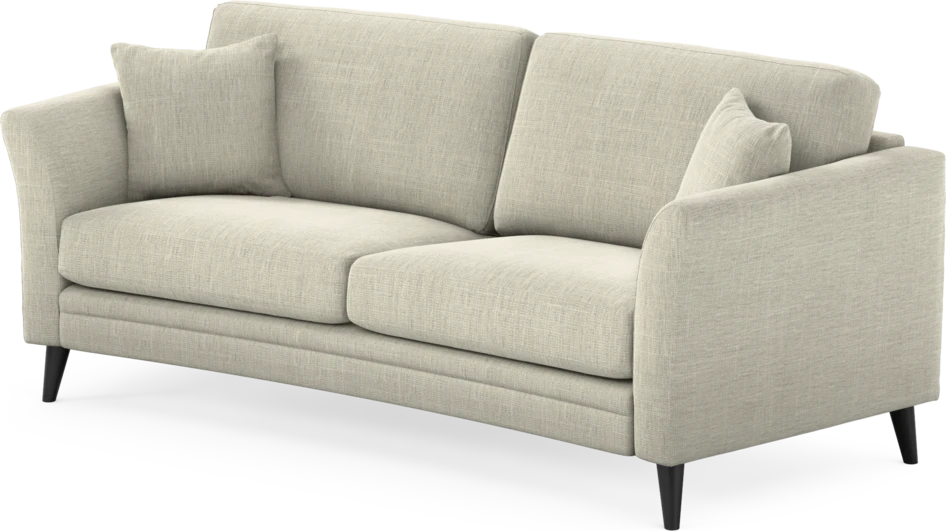 Eden - 2,5-sits soffa svängd - Beige