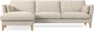Winston - 3-sits soffa med schäslong, vändbar - Beige