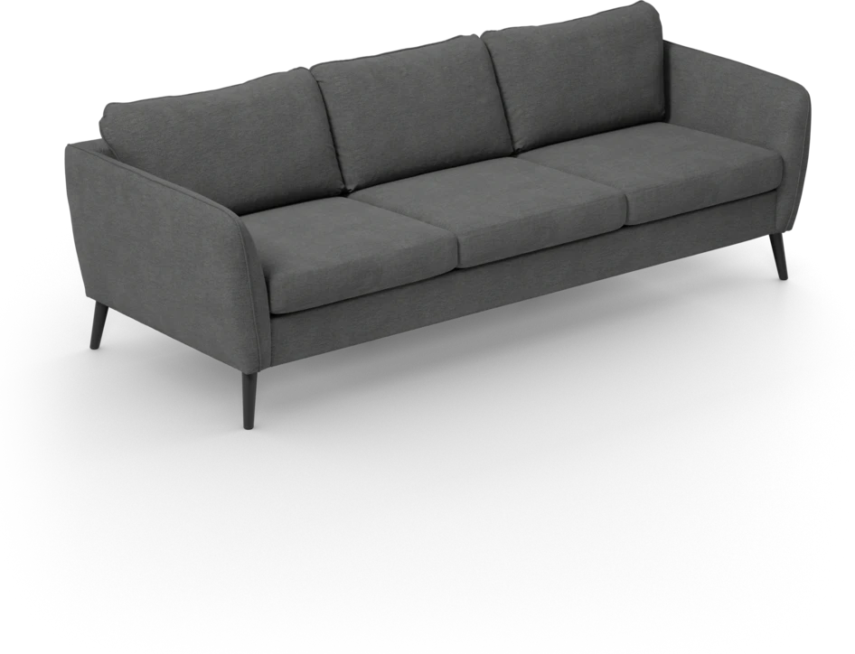 County - 3-sits soffa - Grå