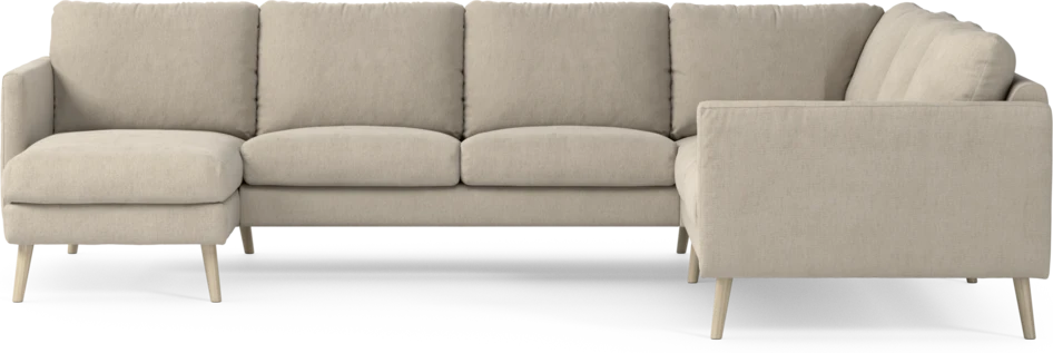 Madison Lux - Hörnsoffa med schäslong vänster - Beige