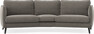 Madison - 3-sits soffa svängd, 90 cm - Grå
