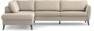 County - 2,5-sits soffa med divan vänster - Beige