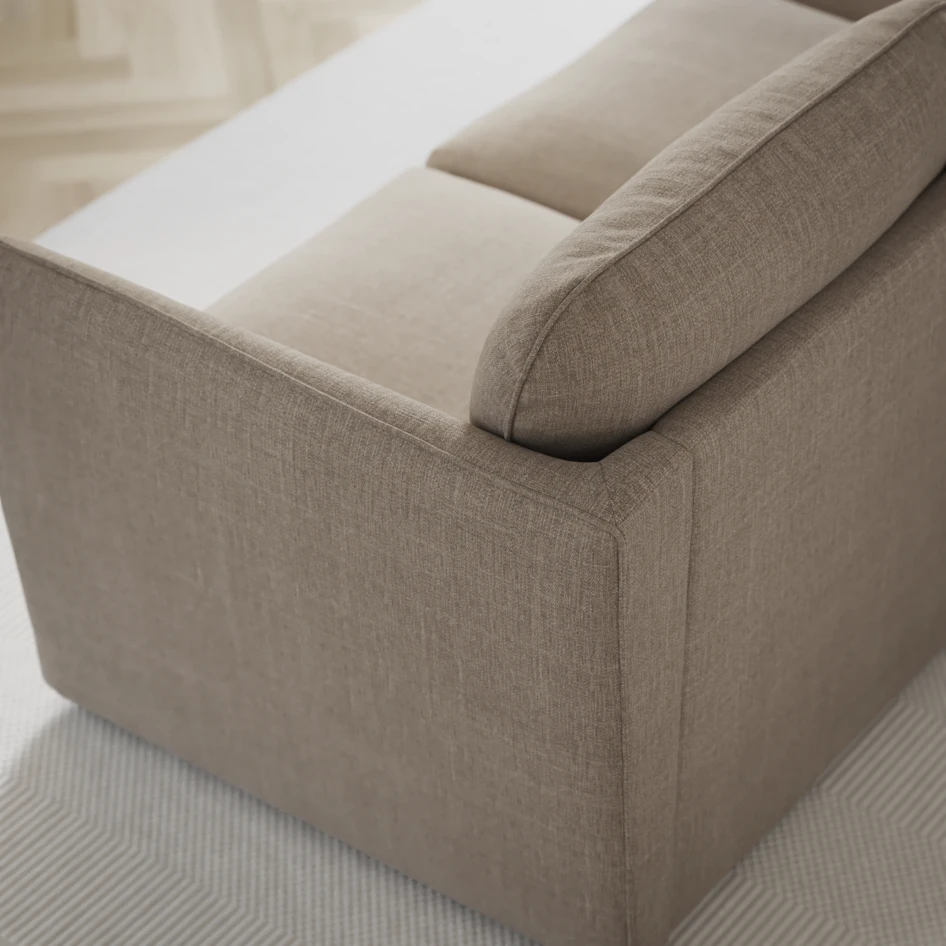Öland - Bäddsoffa 3-sits, längsbäddad - Beige