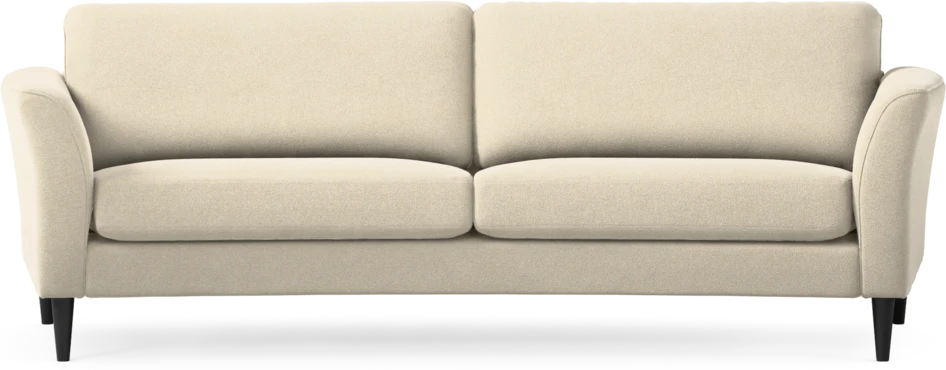 Bridge - 3-sits soffa svängd - Beige