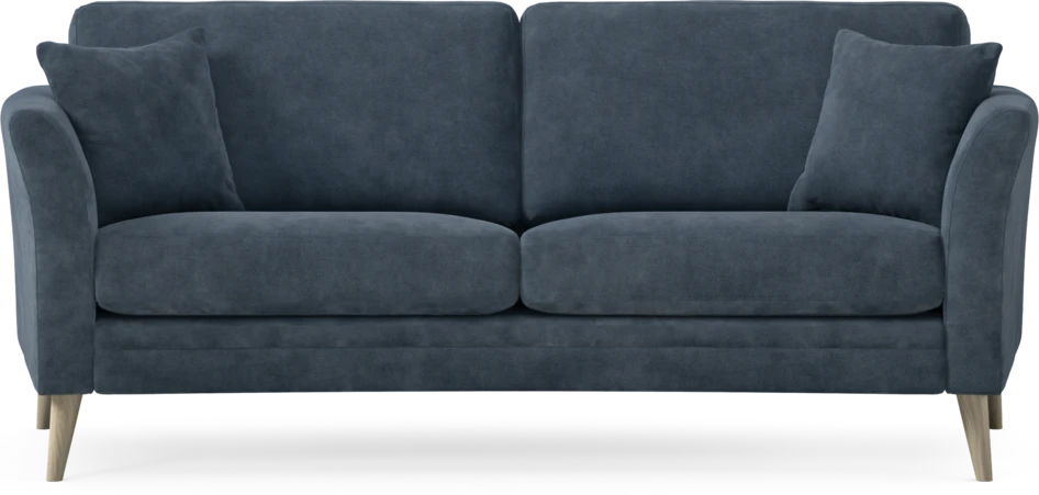 Eden - 2,5-sits soffa svängd - Blå