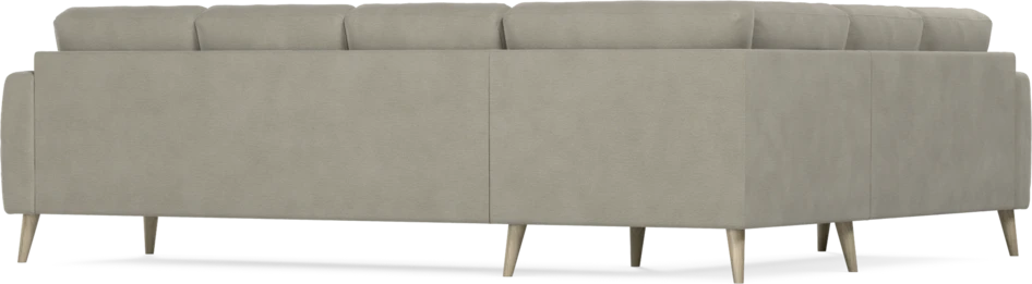 Eden - Hörnsoffa, 2+3-sits - Brun