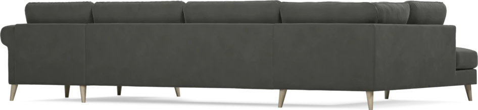 Bridge - 3-sits soffa med divan vänster och schäslong höger - Grå