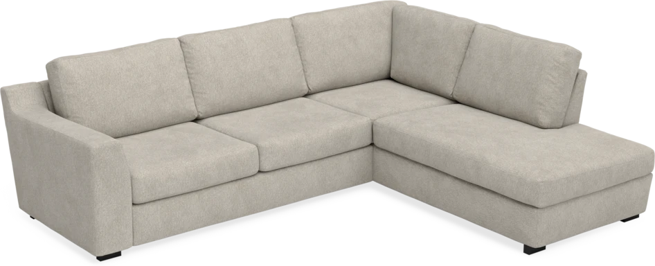Friday - 2,5-sits soffa med divan höger - Beige