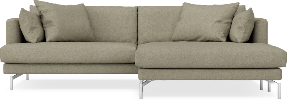 Harper - 4-sits med schäslong XL höger - Beige