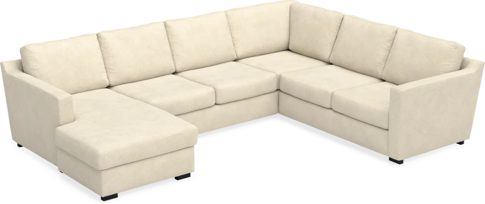 Friday - Hörnsoffa, 3+2-sits med schäslong vänster - Beige