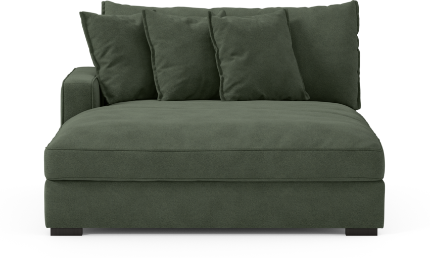 Rossi - Schäslong XL vänster - Grön