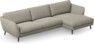 Madison Lux - 3-sits soffa med schäslong höger - Grå