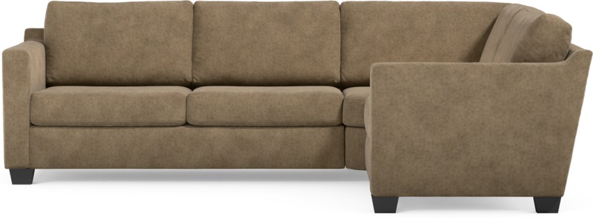 Friday - Hörnsoffa, 2,5+1,5-sits - Brun