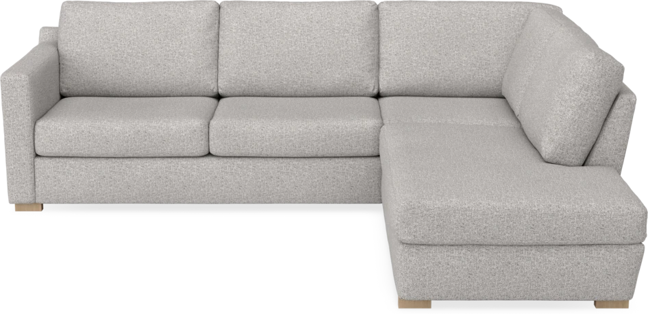 Friday - 2,5-sits soffa med divan höger - Vit