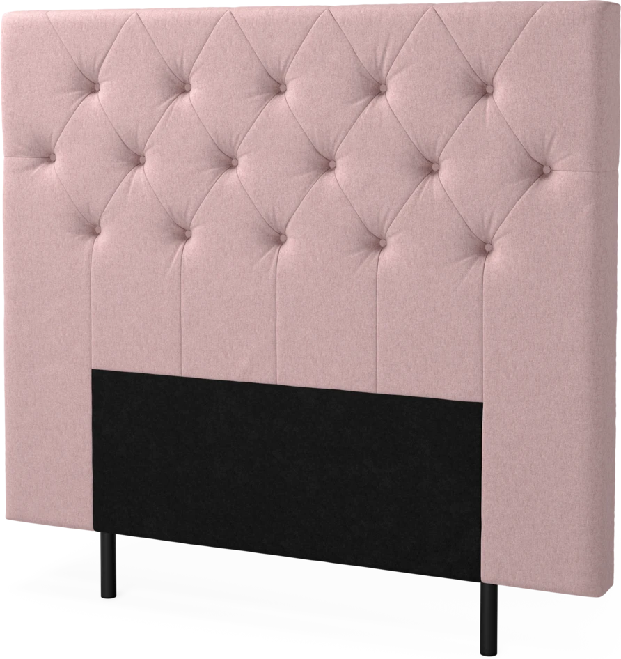 New York pikerad - Sänggavel, 90-210 cm - Rosa