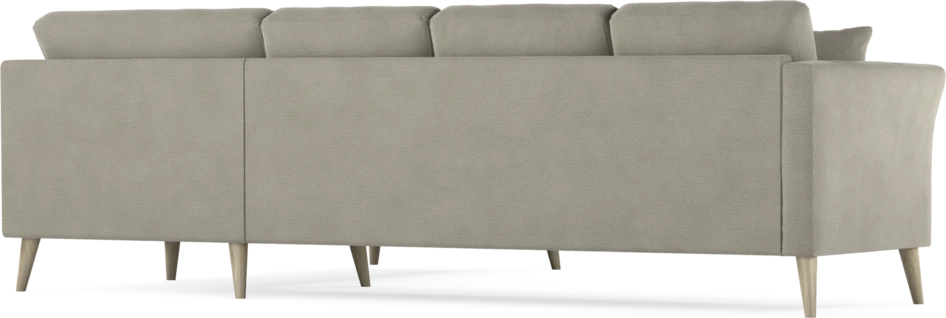 Eden - Hörnsoffa, 3+2-sits - Brun