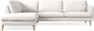 Madison - 3-sits soffa med divan vänster - Beige