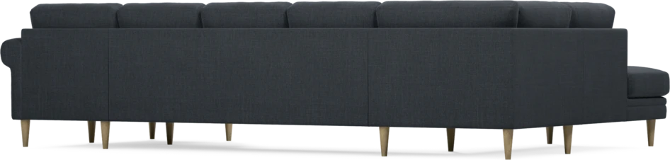 Eden - 3-sits soffa med divan vänster och schäslong höger - Blå