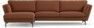 Madison Lux - 3-sits soffa med schäslong vänster - Röd