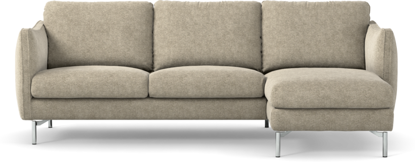 Madison - 2-sits soffa med schäslong höger - Beige