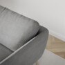 Madison Lux - 2-sits soffa med schäslong vänster - Grå