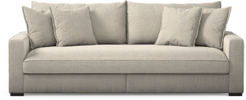 Rossi - 3-sits soffa, hel dyna - Beige