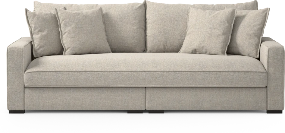 Rossi - 3-sits soffa, hel dyna - Beige