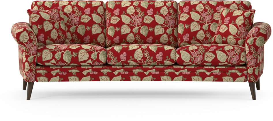 Eden - 3-sits soffa svängd - Flerfärgad