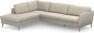 County - 2,5-sits soffa med divan vänster - Beige