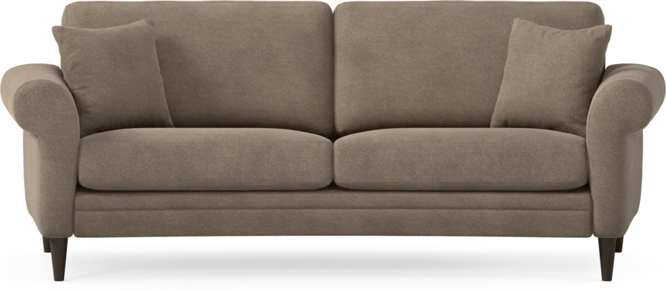 Eden - 2,5-sits soffa svängd - Brun