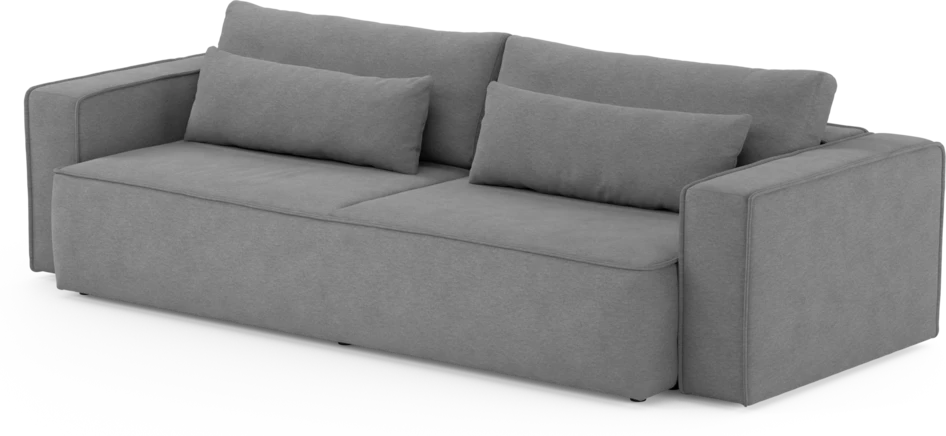 Ide - Bäddsoffa 4-sits - Grå