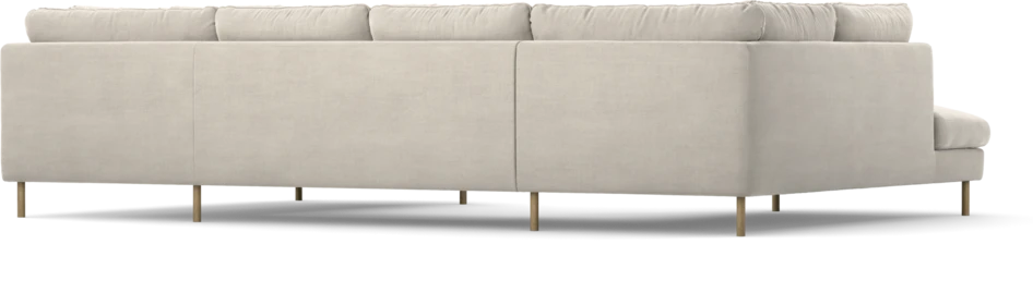 Madison Lux - 2-sits soffa med divan vänster och höger - Beige