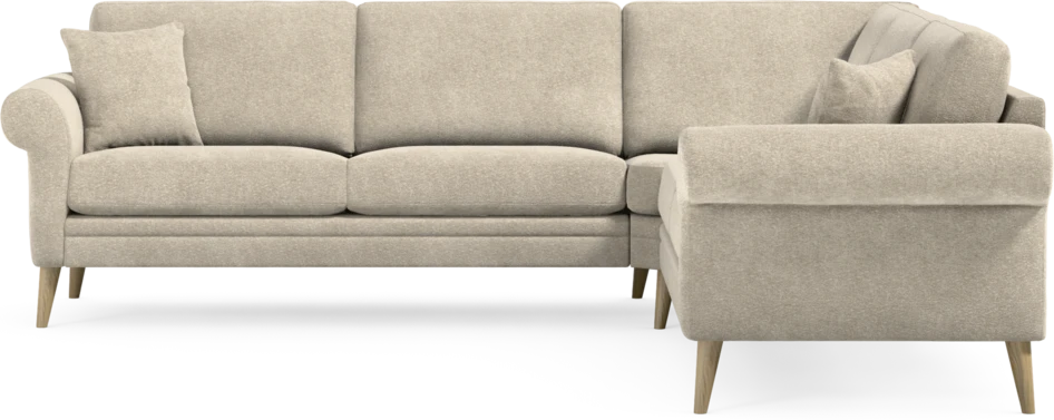 Eden - Hörnsoffa, 2,5+2,5-sits - Beige
