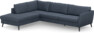 County - 2,5-sits soffa med divan vänster - Blå