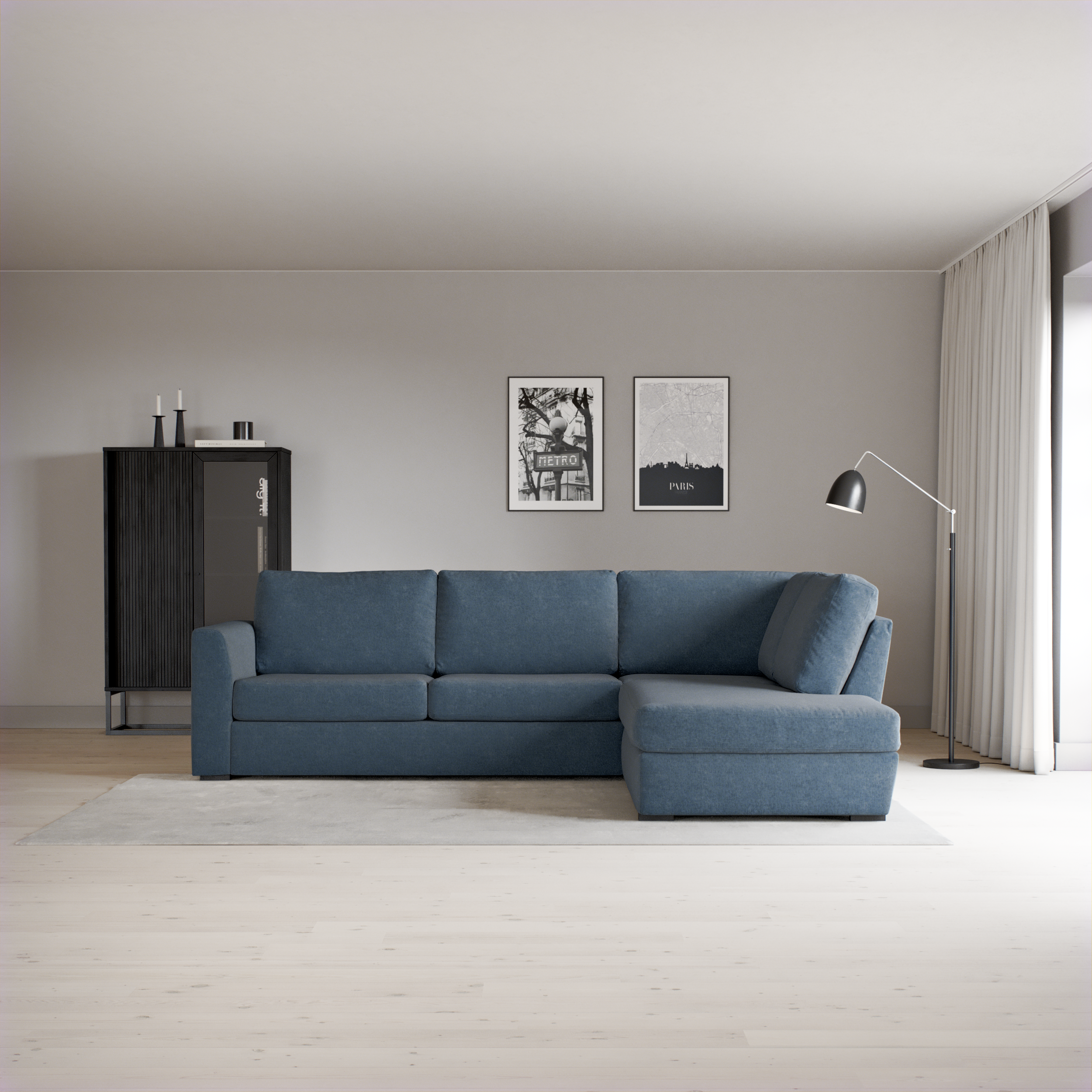 Friday - 2,5-sits soffa med divan höger - inspiration