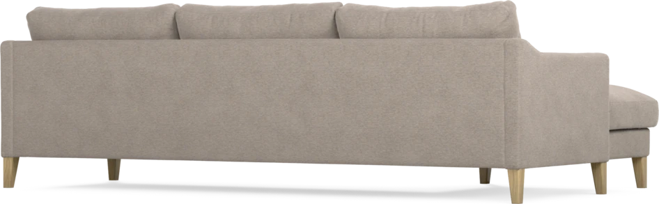 Winston - 3-sits soffa med schäslong, vändbar - Beige