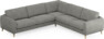 Bridge - Hörnsoffa, 3+2-sits - Grå