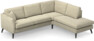 Eden - 2,5-sits soffa med divan - Beige