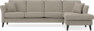 Eden - 3-sits soffa med schäslong - Beige