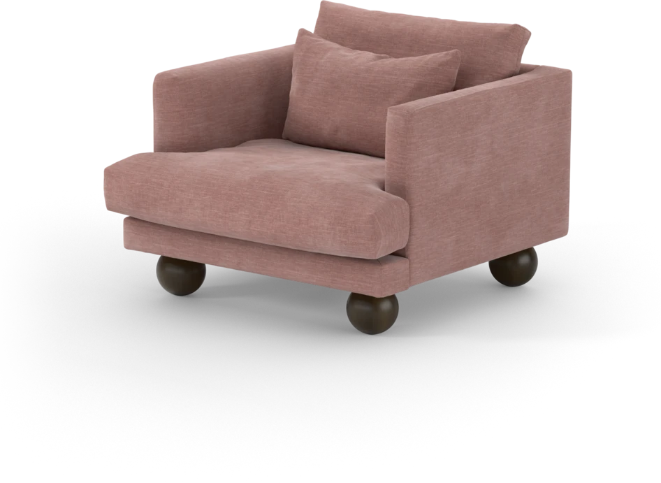Harper - Fåtölj - Rosa