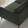 Madison Lux - 2-sits soffa med schäslong vänster - Grön