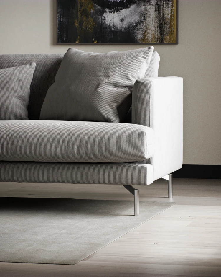 Harper - 3-sits soffa med divan vänster - inspiration