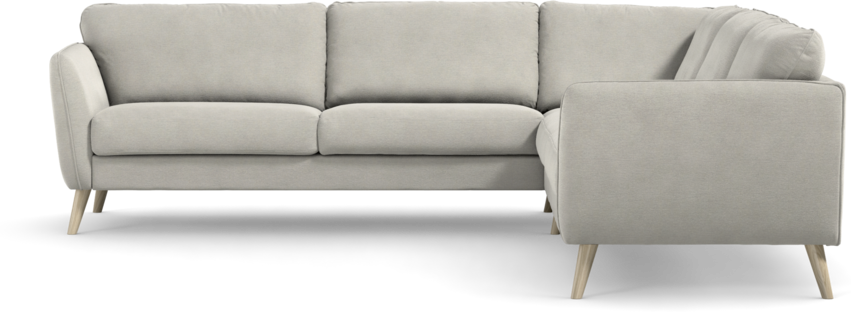 Bridge - Hörnsoffa, 3+3-sits - Grå