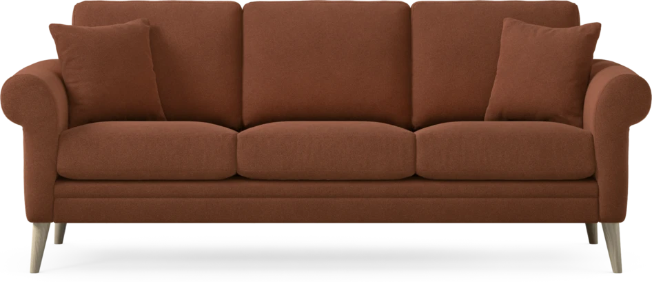 Eden - 3-sits soffa - Orange