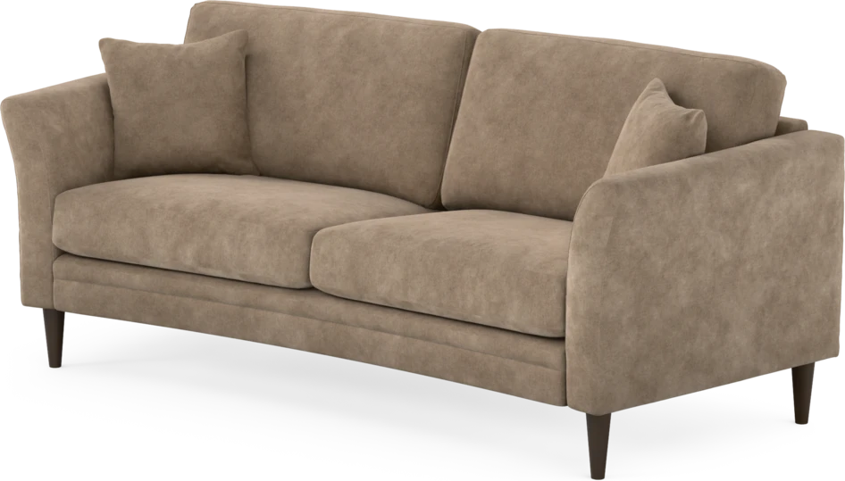 Eden - 2,5-sits soffa svängd - Beige