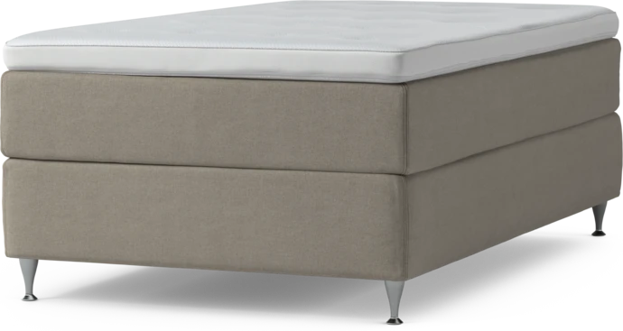 Delux Dream, Kontinentalsäng, enkelsäng 120 cm med bäddmadrass och sängben