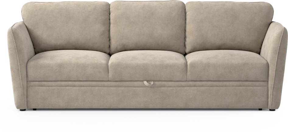 Öland - Bäddsoffa 3-sits, längsbäddad - Beige
